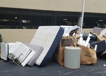 Commercial junk removal service