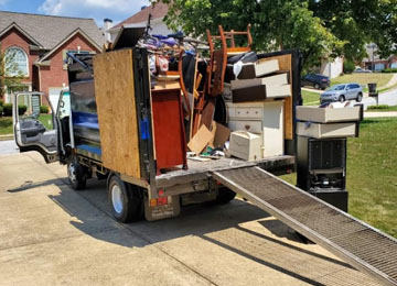 Residential junk removal service